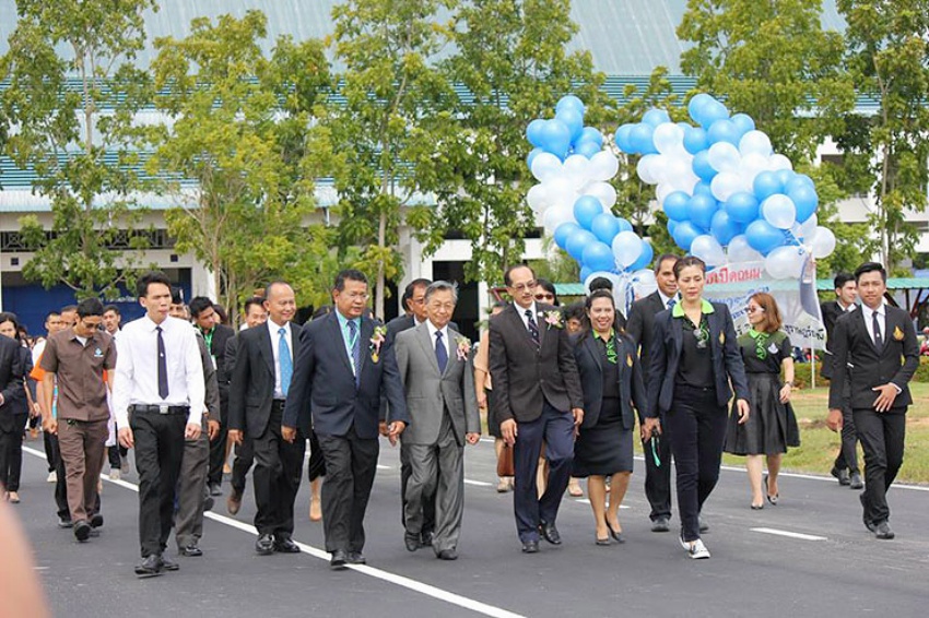 Rubber Road Open Ceremony at PSU Surat Thani Campus