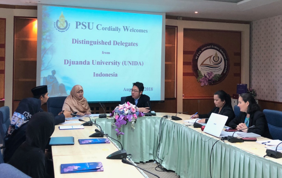 PSU warmly welcomes representatives from Djuanda University, Indonesia  