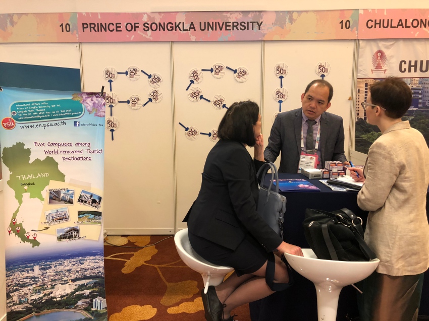 PSU participated in APAIE 2018 Conference and Exhibition @ Singapore 