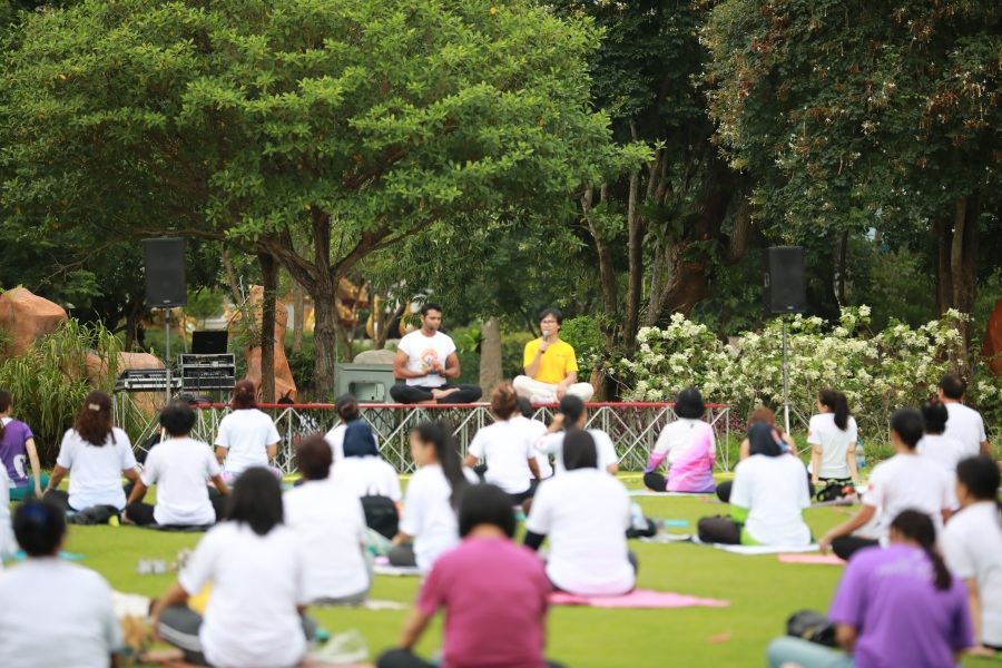 The 5th International Yoga Day at PSU 