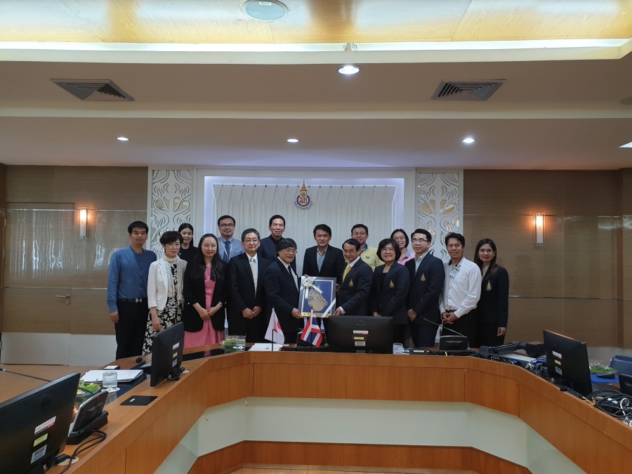 University of Yamanashi (UY) delegates visit PSU 