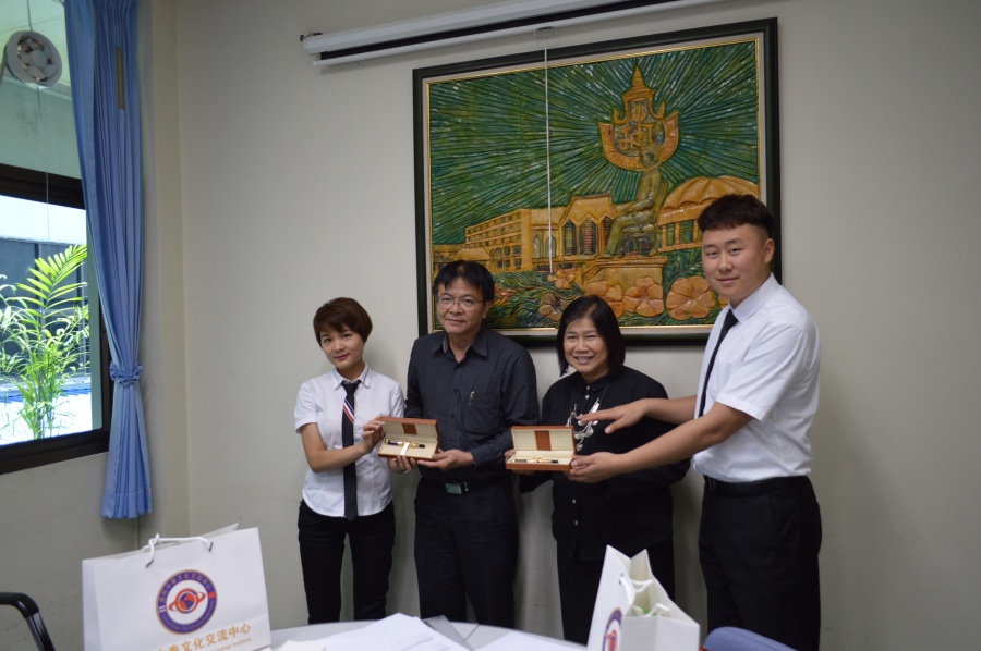 Guizhou Chinese-Thai Cultural Exchange Institute administration welcomed at PSU