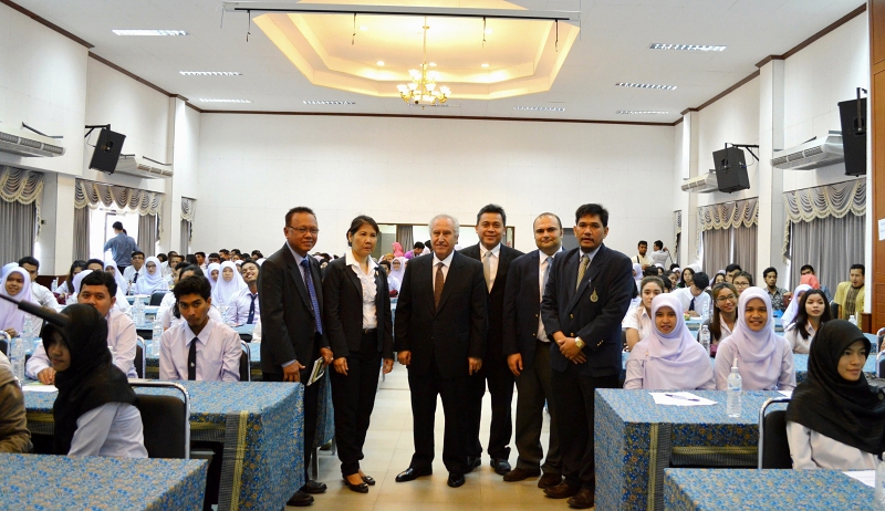 H.E. Turkish Ambassador as Honorable Speaker at PSU Pattani Campus