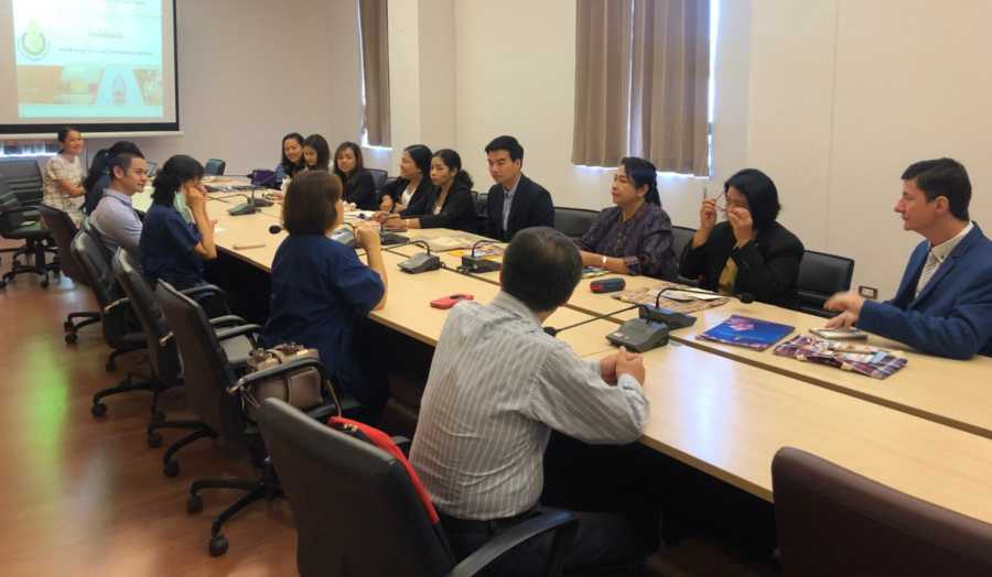 PSU IAO visits the International Relations Division of Khon Kaen University