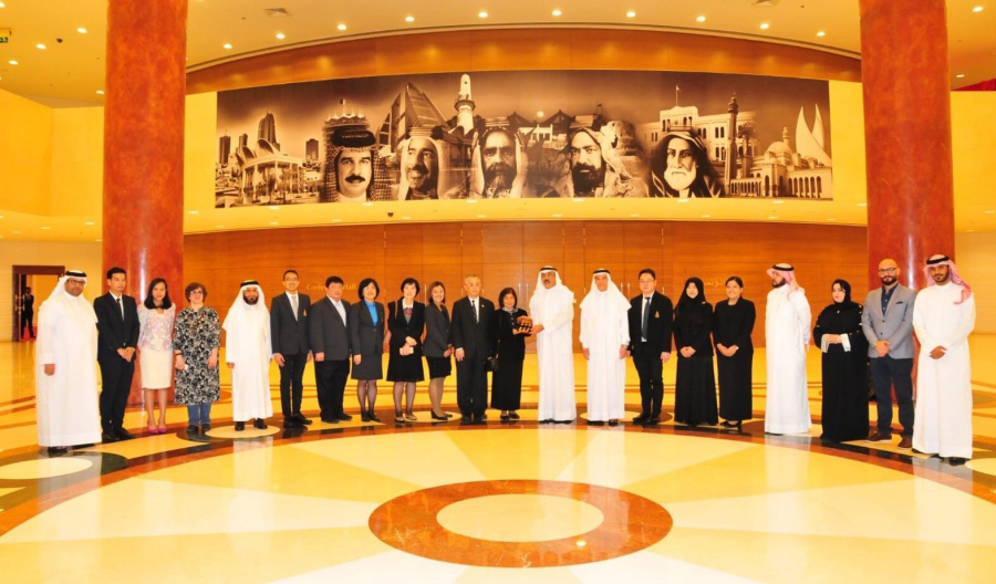 PSU Administrative Team was granted Royal Audience with His Royal Highness Prince Khalifa bin Salman Al Khalifa, Prime Minister of the Kingdom of Bahrain