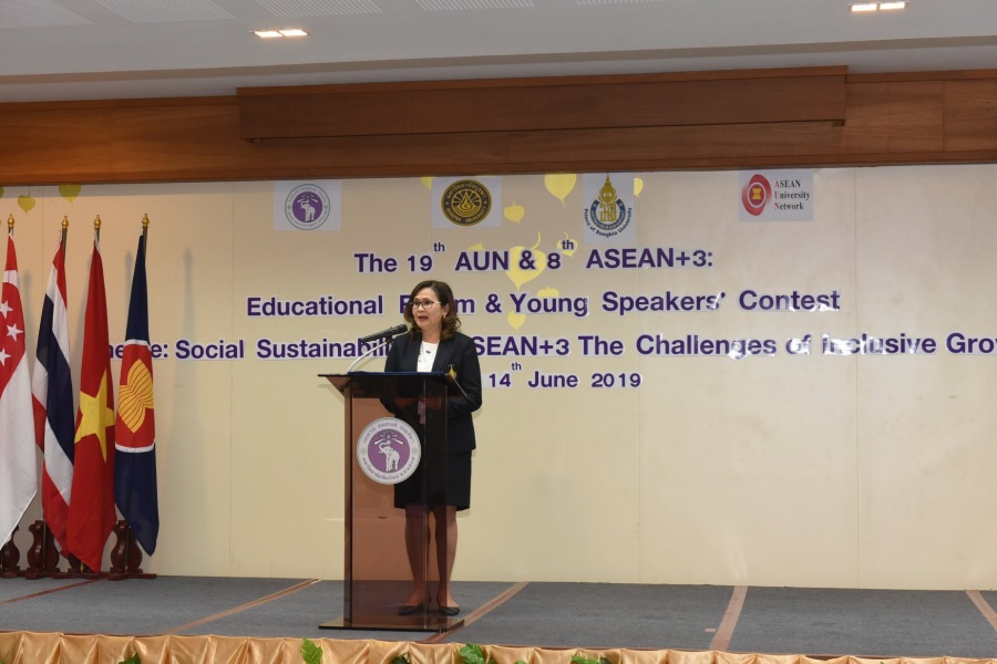 PSU co-hosted the 19th AUN and 8th ASEAN+3 Educational Forum and Young Speakers’ Contest 