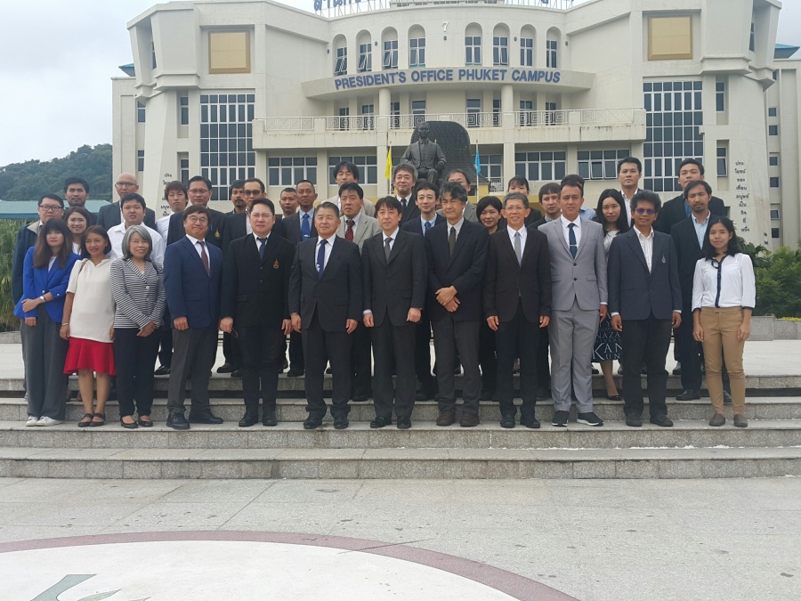 President of Kanazawa University visits PSU Surat Thani and Phuket Campuses 
