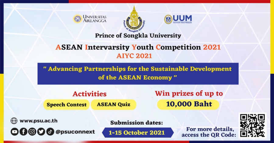 The ASEAN Intervarsity Youth Competition 2021 AIYC 2021 “Advancing Partnerships for the Sustainable Development of the ASEAN Economy”