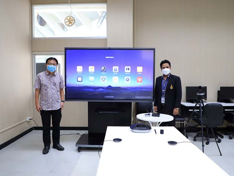 Remote Lancang-Mekong Classroom at PSU Trang Campus funded by Fudan University