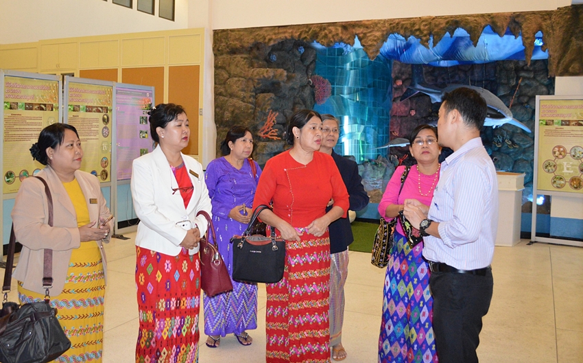 Honorable Guests from University of Mandalay