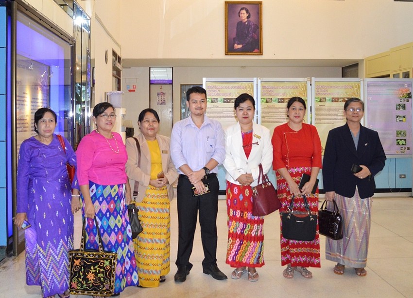 Honorable Guests from University of Mandalay