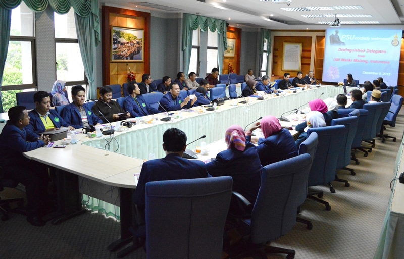 UIN Maliki Malang Delegates visit PSU